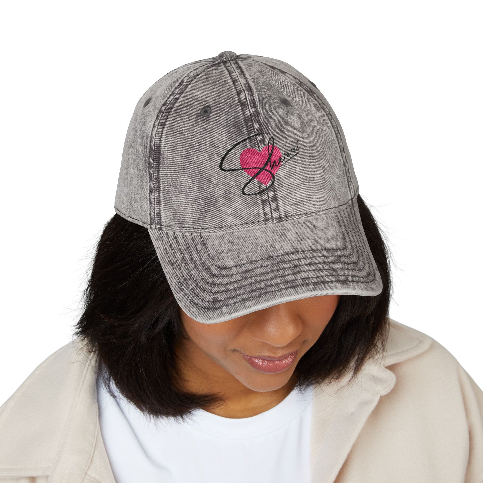 The Vintage Sherri Cap - Gray